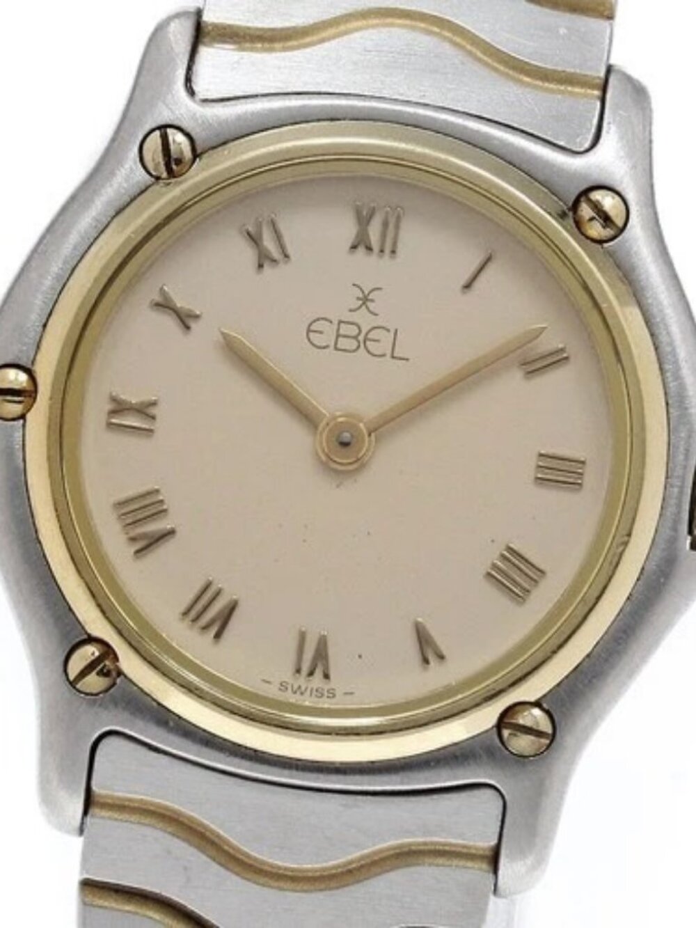 EBEL Classic wave 1057901 beige Dial Quartz Ladies Watch_968204